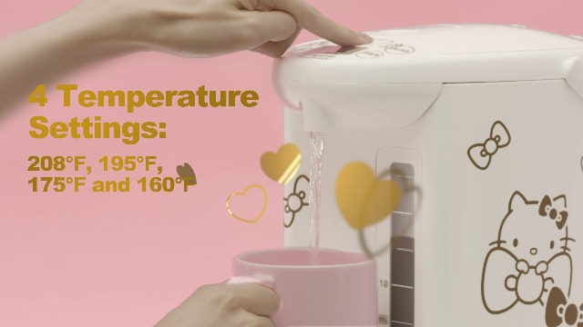 はろうきて　HelloKitty　Q Amazon.com: Zojirushi x Hello Kitty Limited-Edition Micom Water